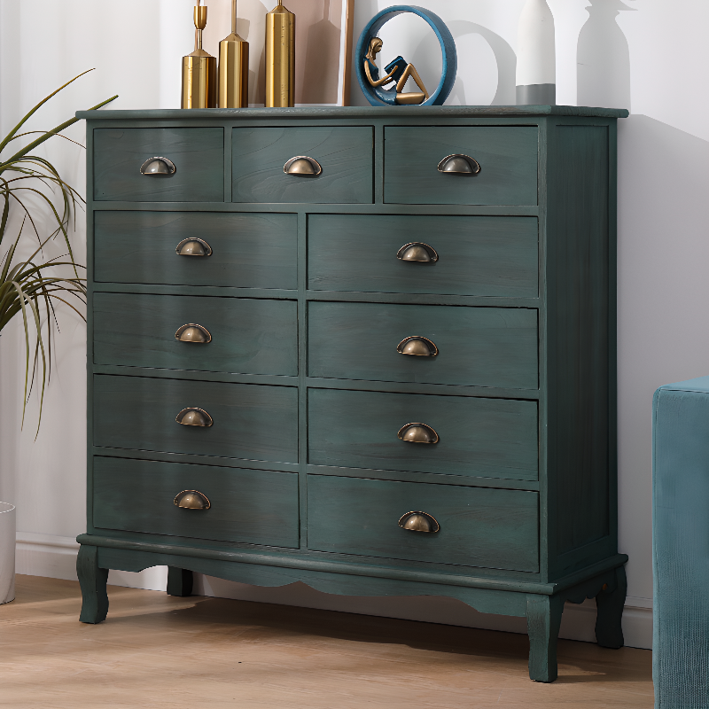 Retro Parlor Standalone Accent Chest with Reclaimed Wood - image 3