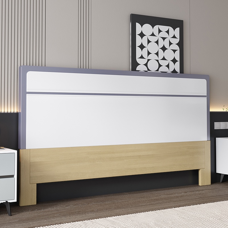 Simplistic Wingback Headboard with Camelback Shape in Pine Wood, Available in Full/King/Queen Sizes, Featuring Sponge Upholstery and Standard Height, No Distressing - image 3