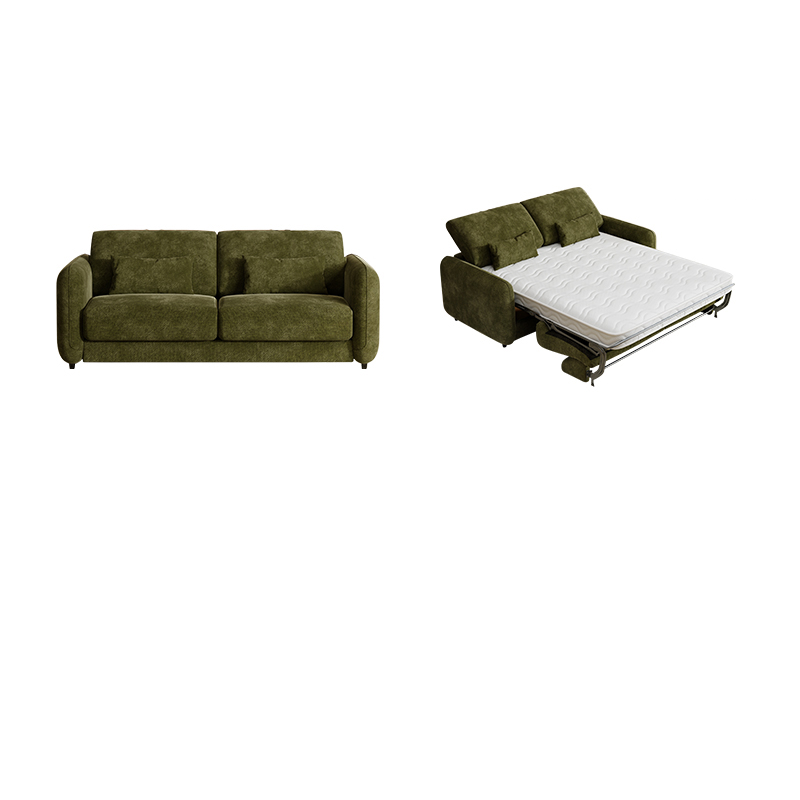 Modish Solid Color Scratch-durable Standard Sofa/Loveseat in Light Gray/Mocha/Off-White for 2-seater