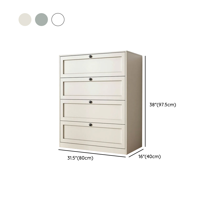 Minimalist Iron Vertical Bachelor Chest with Multiple Drawer Options - image 16