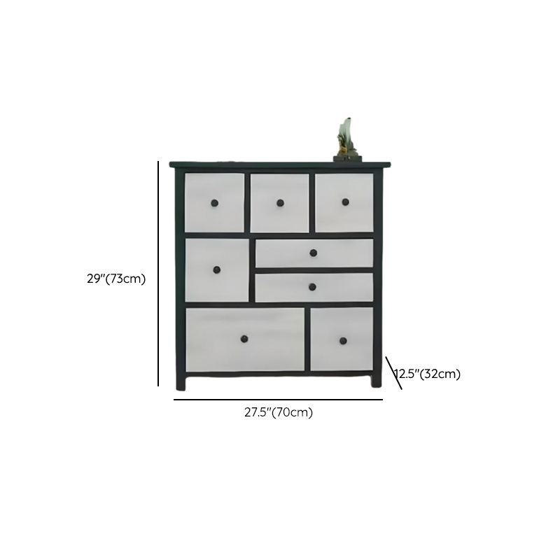 French Wood Vertical Console Dresser with 9 Drawers/7 Drawers/10 Drawers - image 29