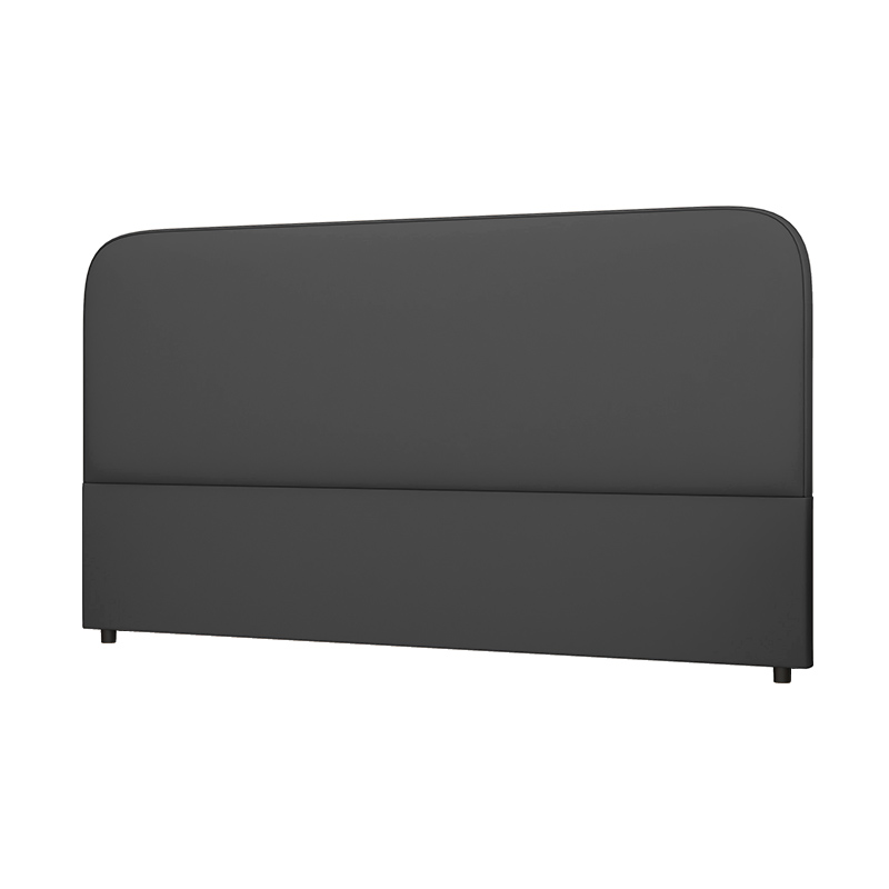 Modish No Distressing Timber Panel Headboard with Arched Shape for King/Queen/Full Bed, Featuring Sponge Fill and Standard Height - image 3