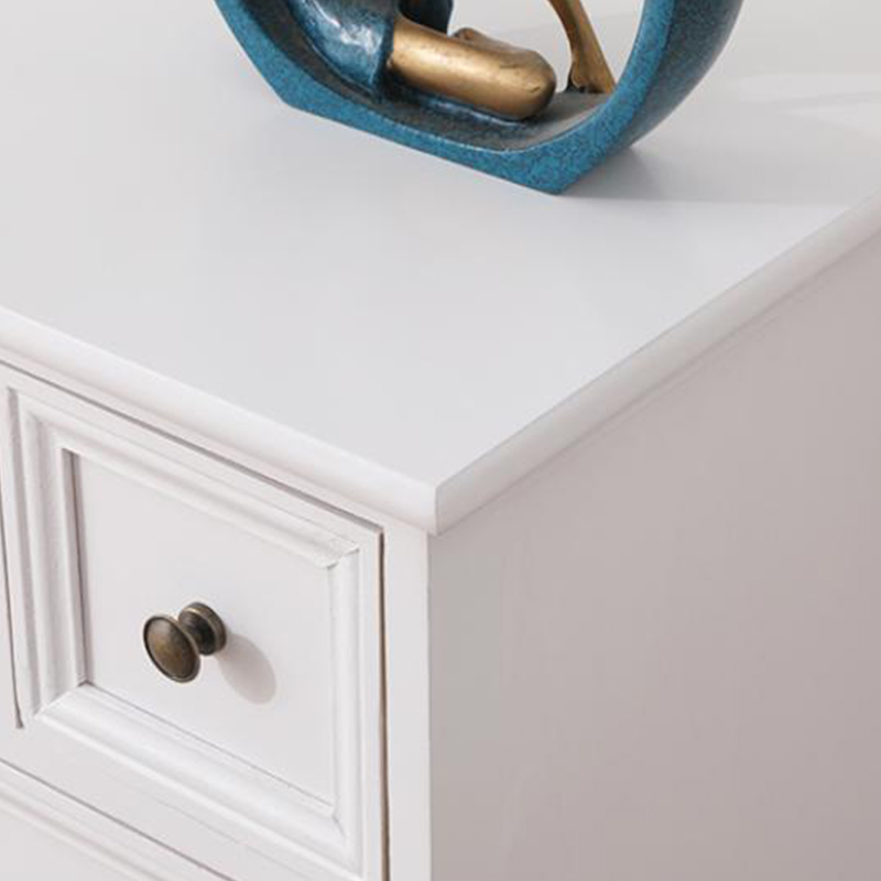 Wooden Bronze Solid Wood Dressers & Chests with Drawers Metal Handle, No Assembly - image 11