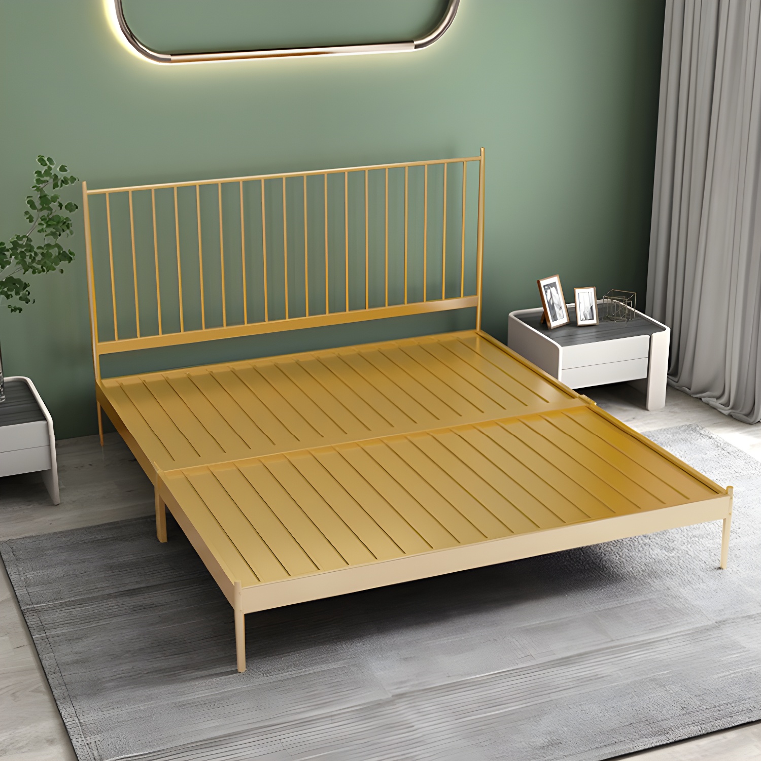 Modern Slat Bed | Ormau - image 7