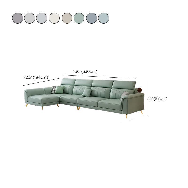 Modern Flared-Arm Sectional | Ormau - image 18