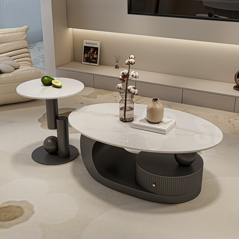 Oval Stone Coffee Table | Ormau - image 28