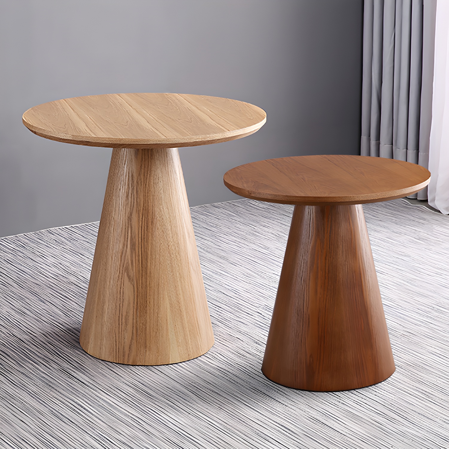 Pedestal Coffee Table Set | Ormau - image 7