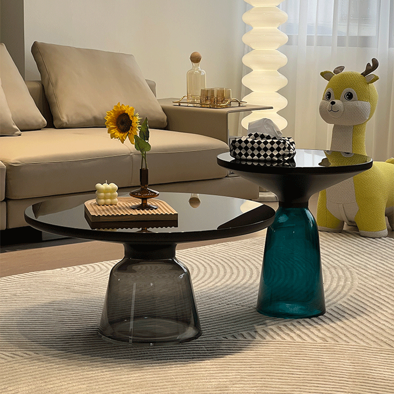 Glass Pedestal Coffee Table | Ormau - image 10