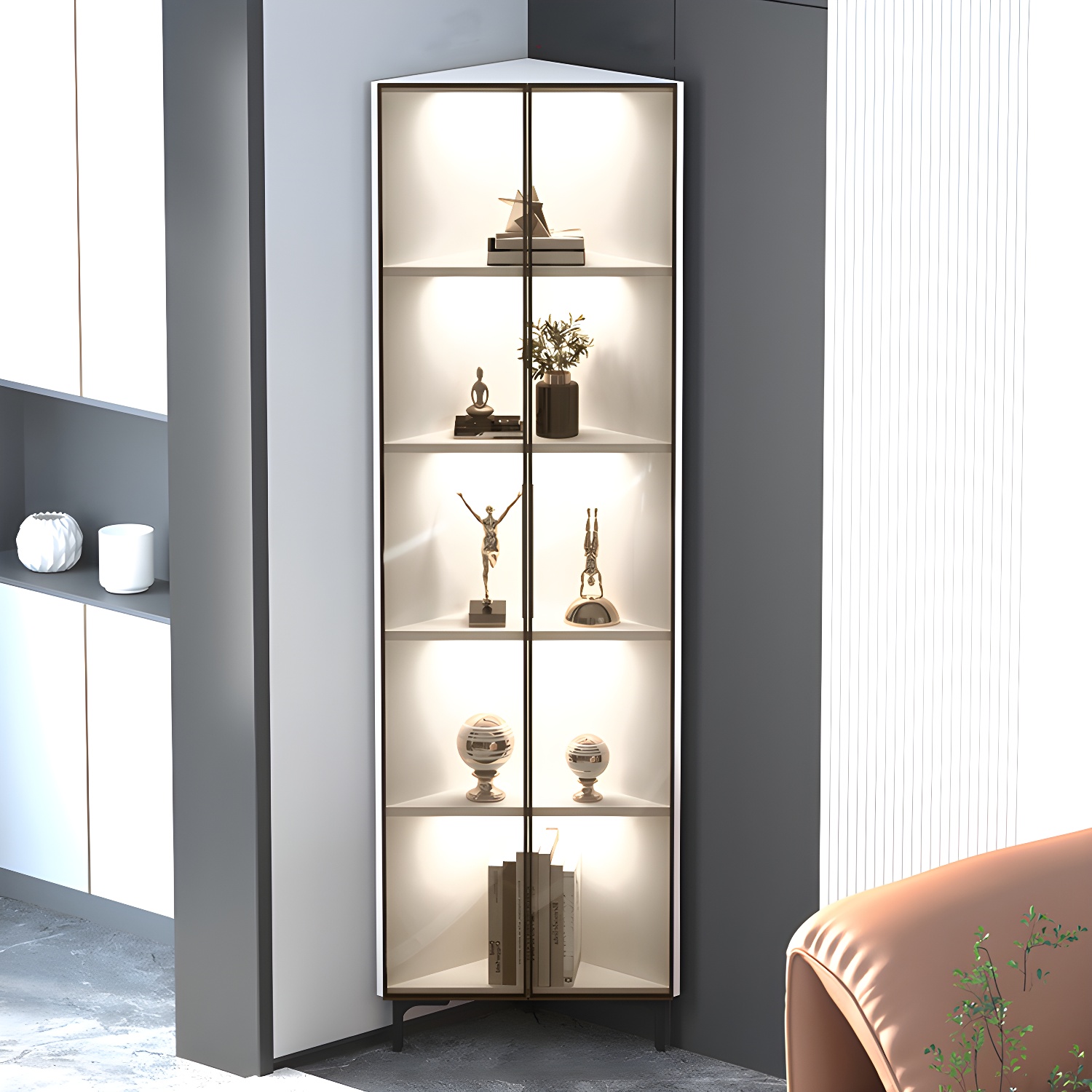 Corner Accent Cabinet | Ormau - image 26