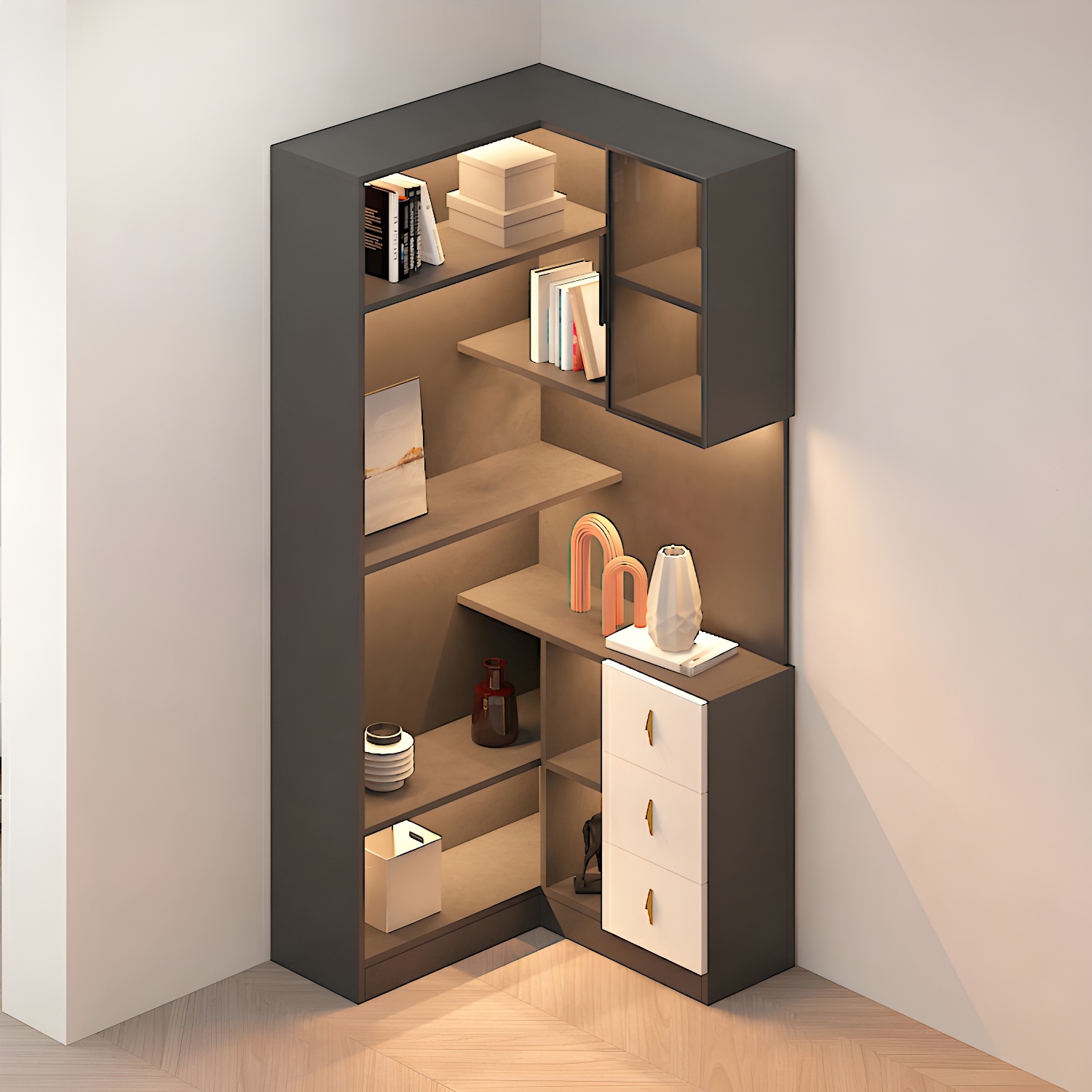 Corner Accent Cabinet | Ormau - image 23