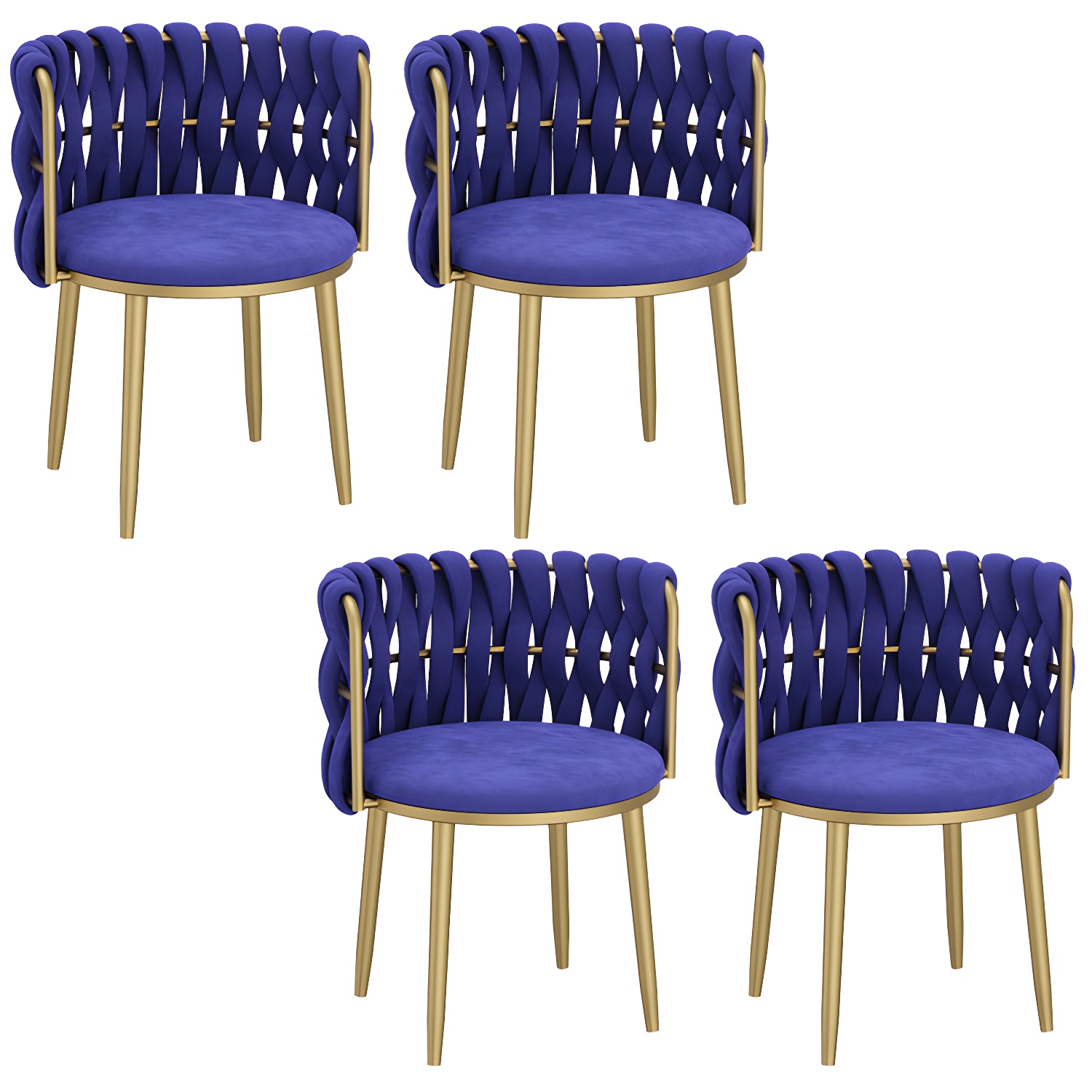 Velvet Nordic Dining Chair | Ormau - image 25