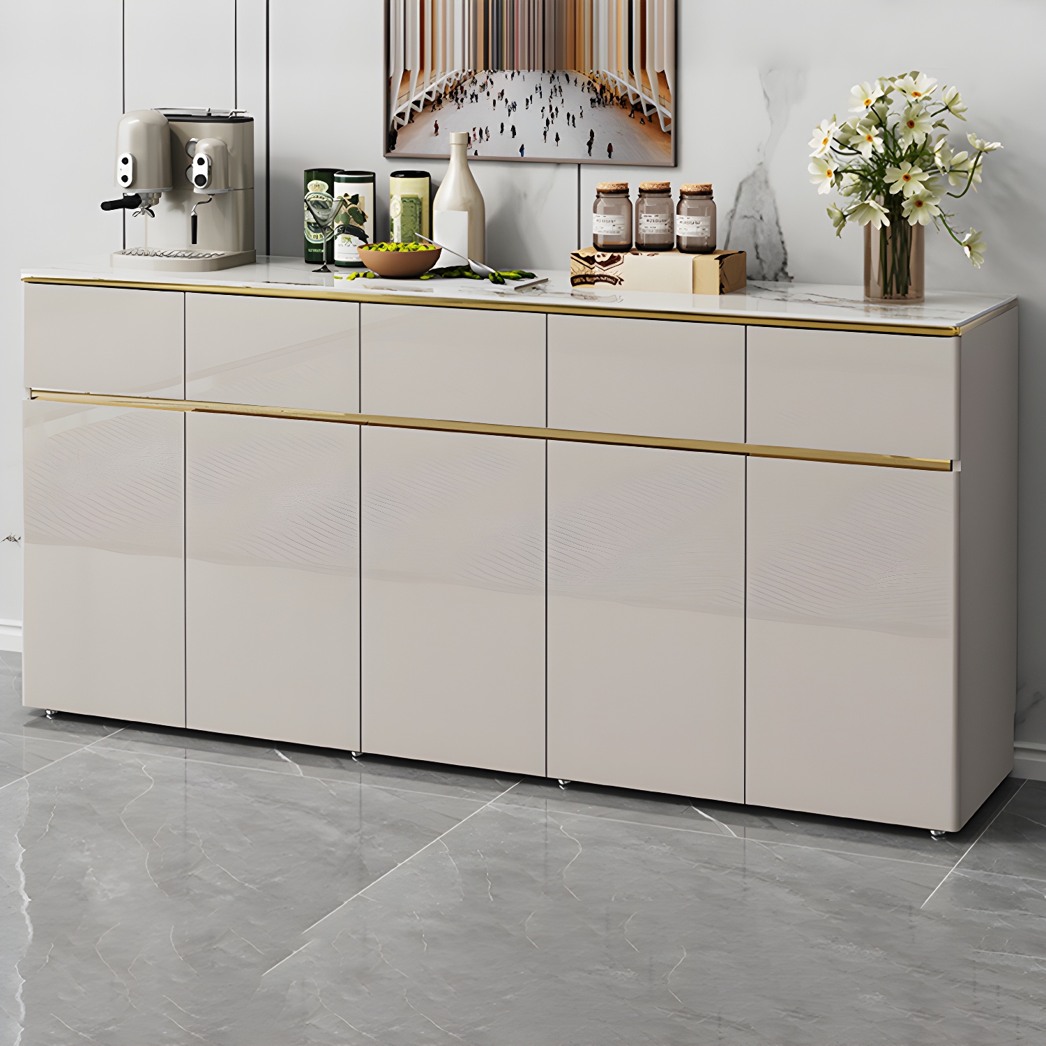 Glass Top Sideboard | Ormau - image 27