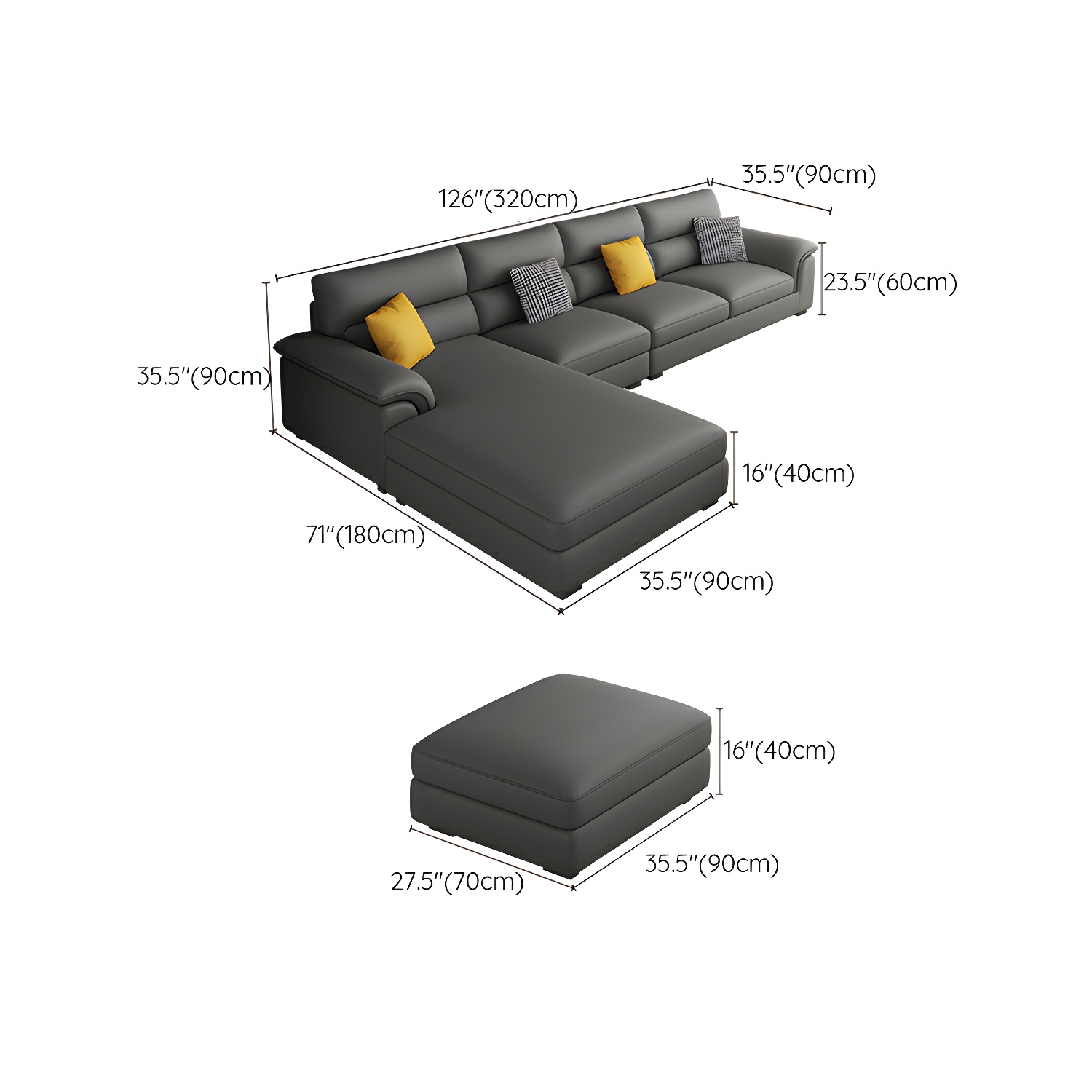 Modern Sectional Sofa | Ormau - image 17