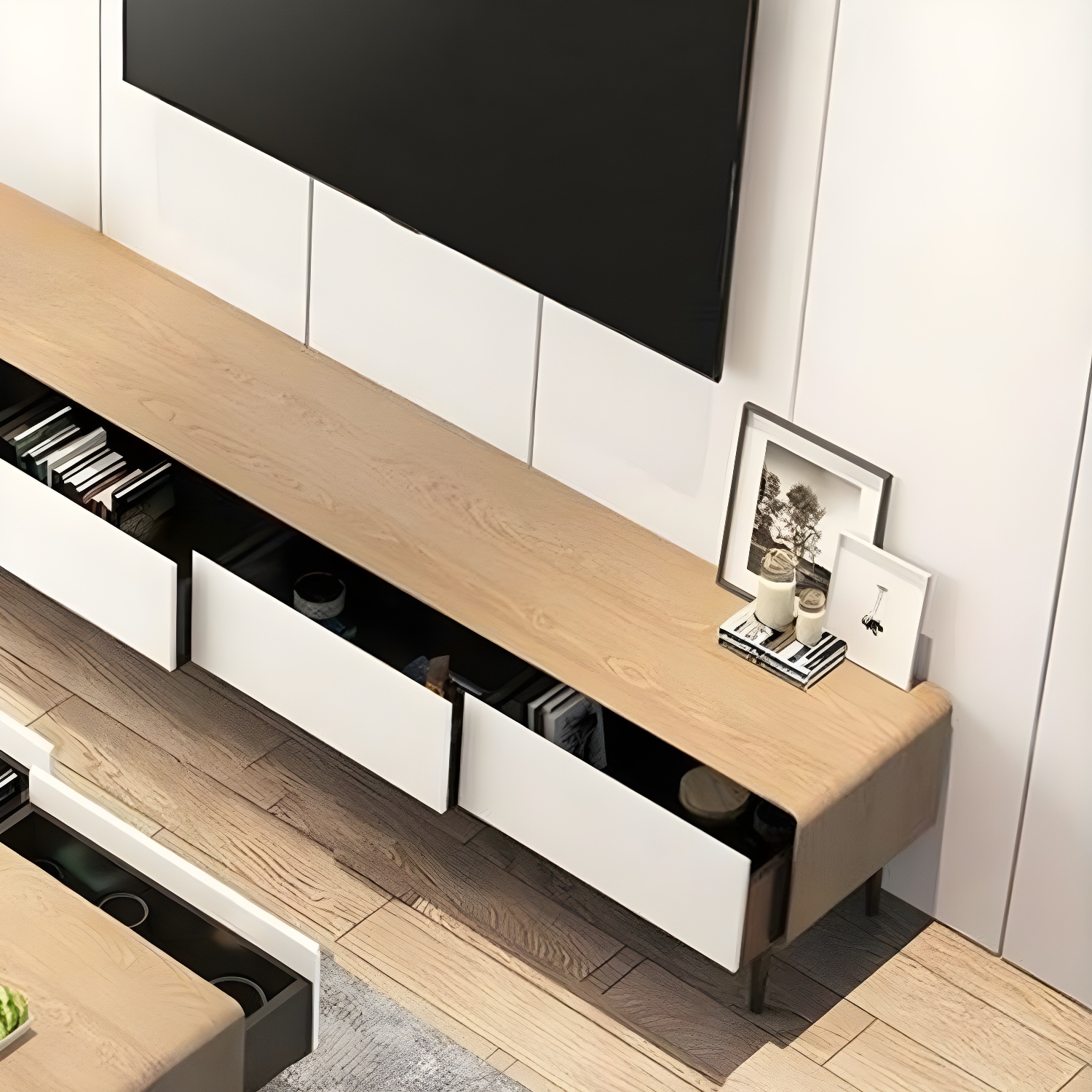 Long & Low TV Stand | Ormau - image 18