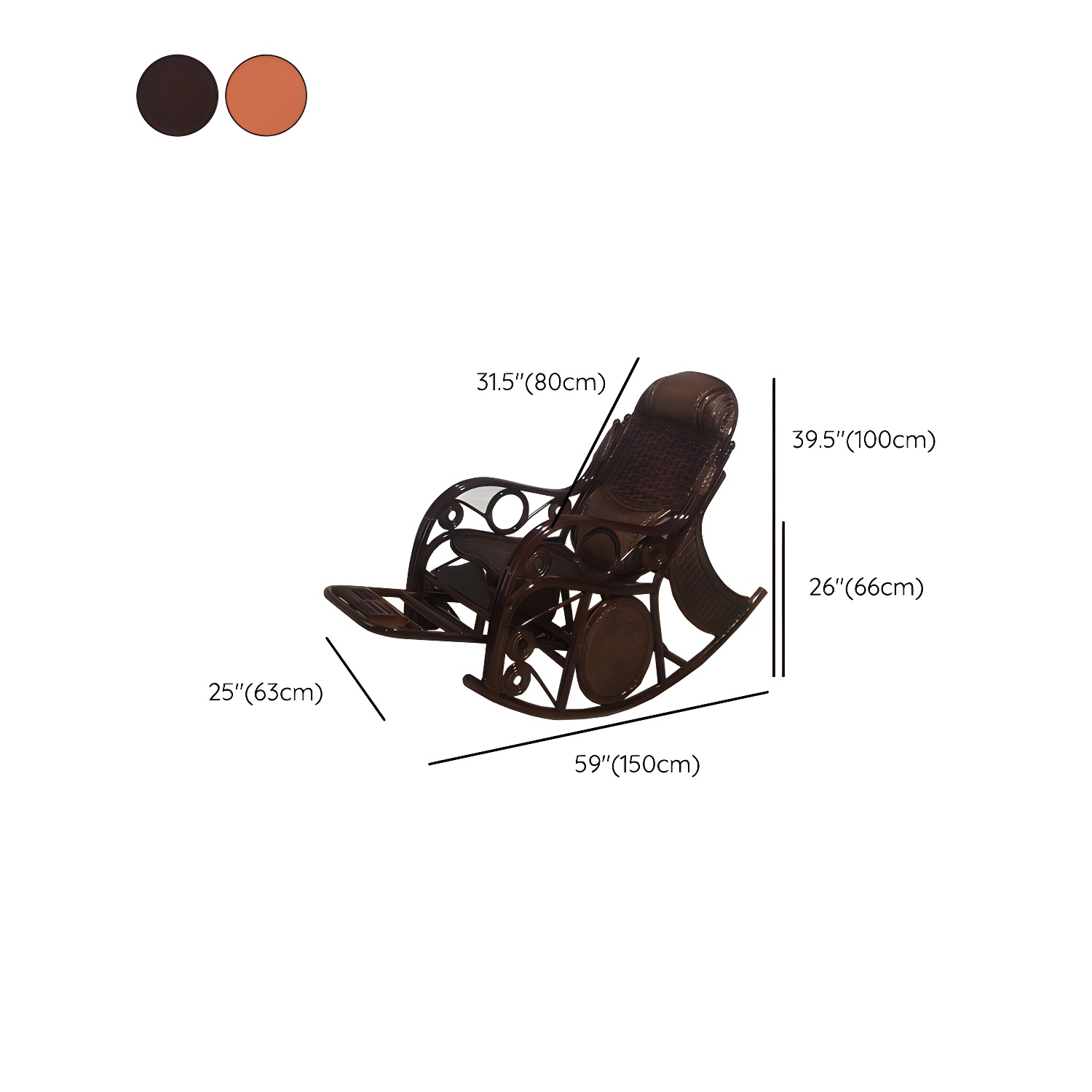 Traditional Rocking Chair | Ormau - image 17