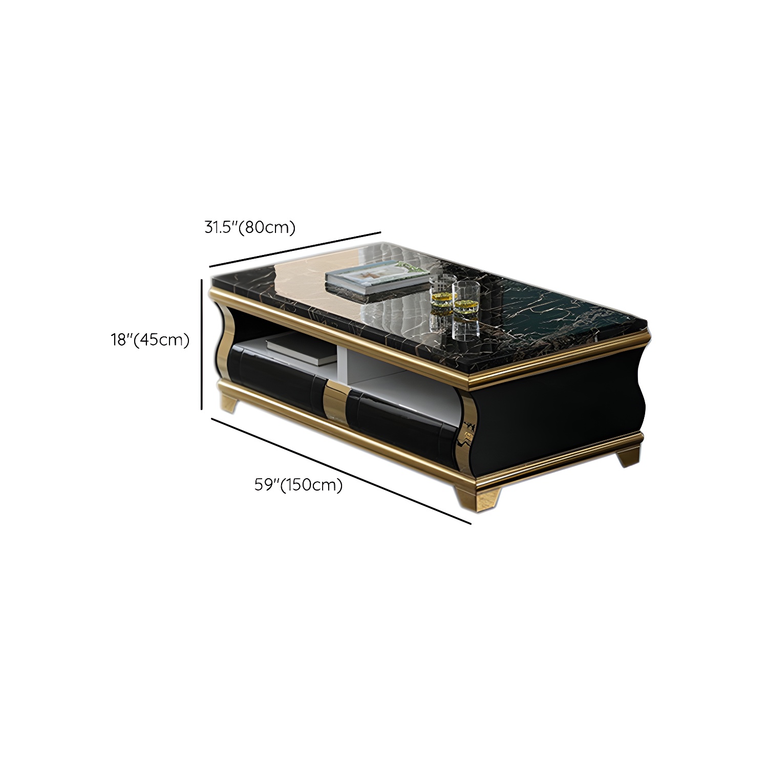Marble Block Coffee Table | Ormau - image 13