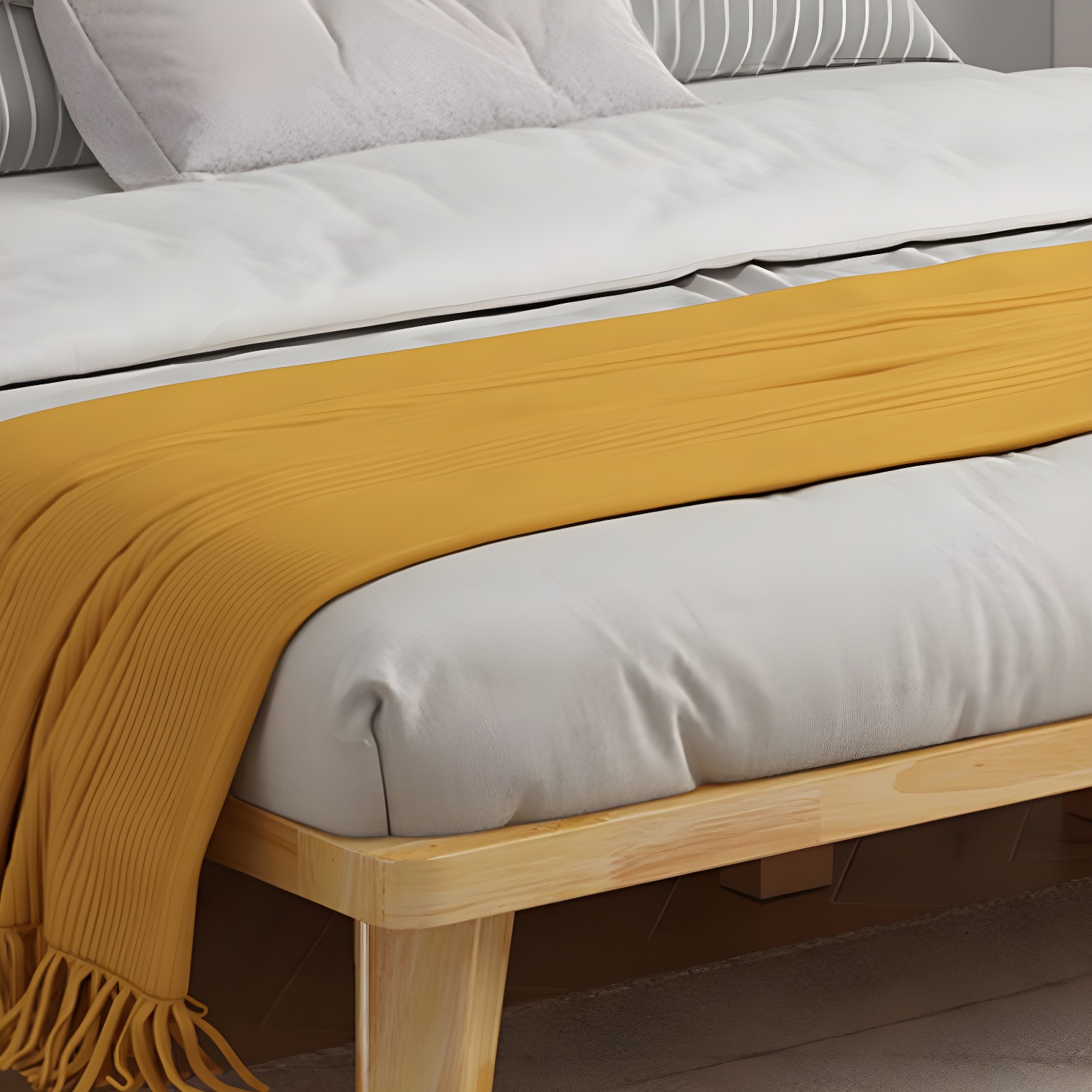 Natural Nordic Bed Frame | Ormau - image 8