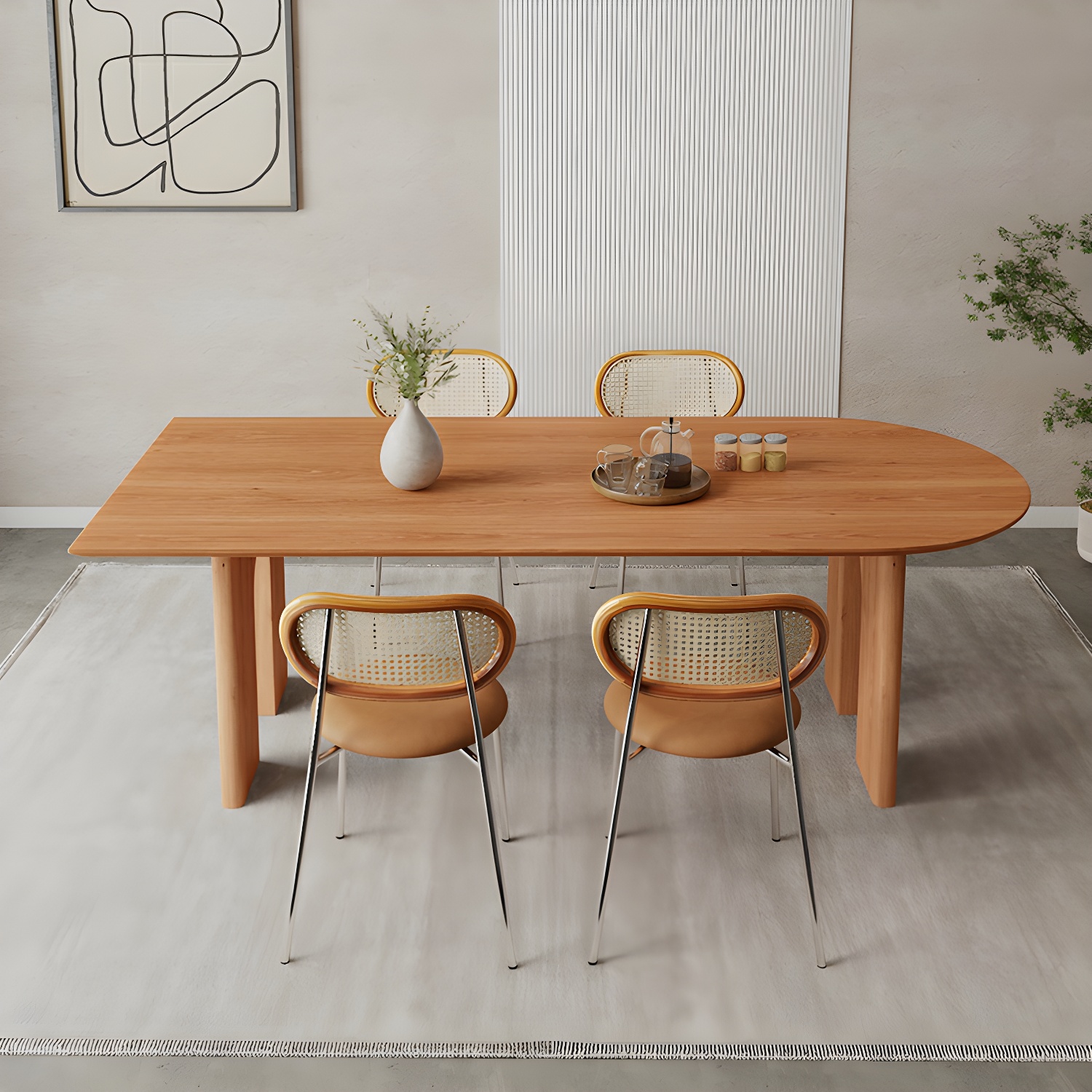 Scandinavian Oval Dining Table | Ormau - image 5