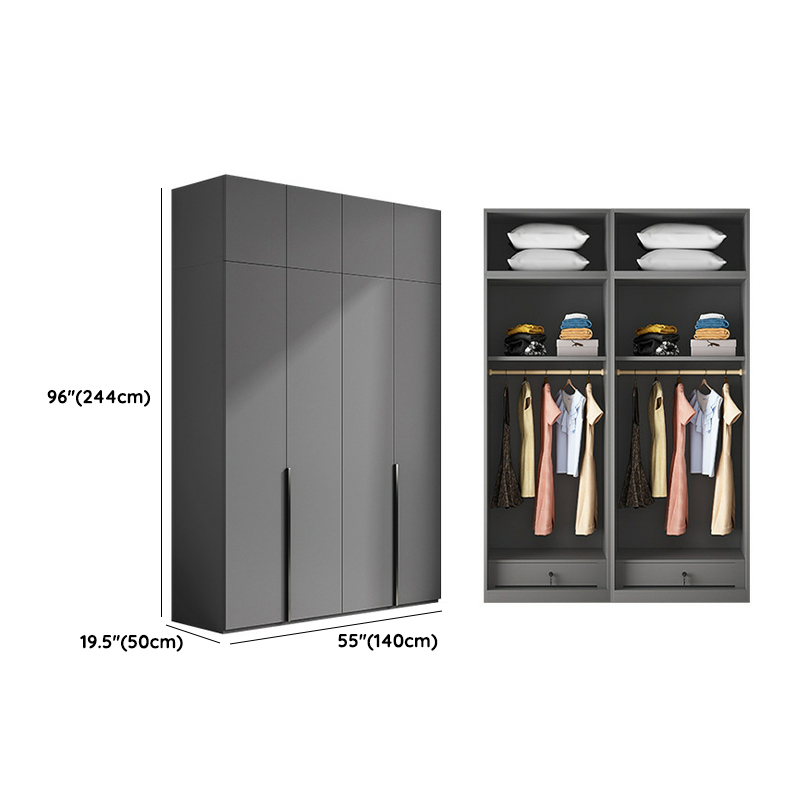 Grey Wood Wardrobe | Ormau - image 17