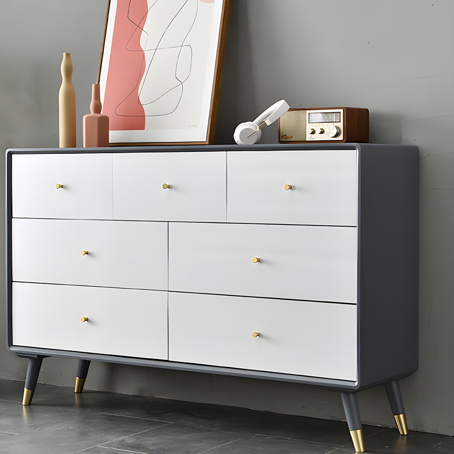Solid Wood Accent Chest | Ormau - image 28