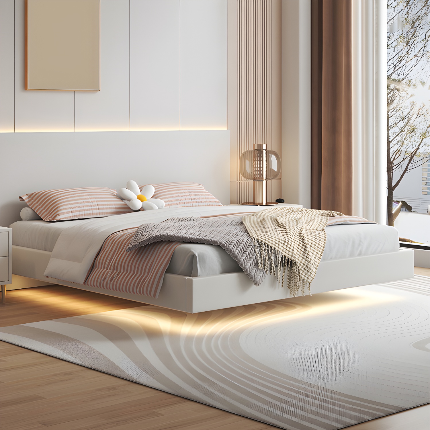 White Pine Platform Bed | Ormau - image 2