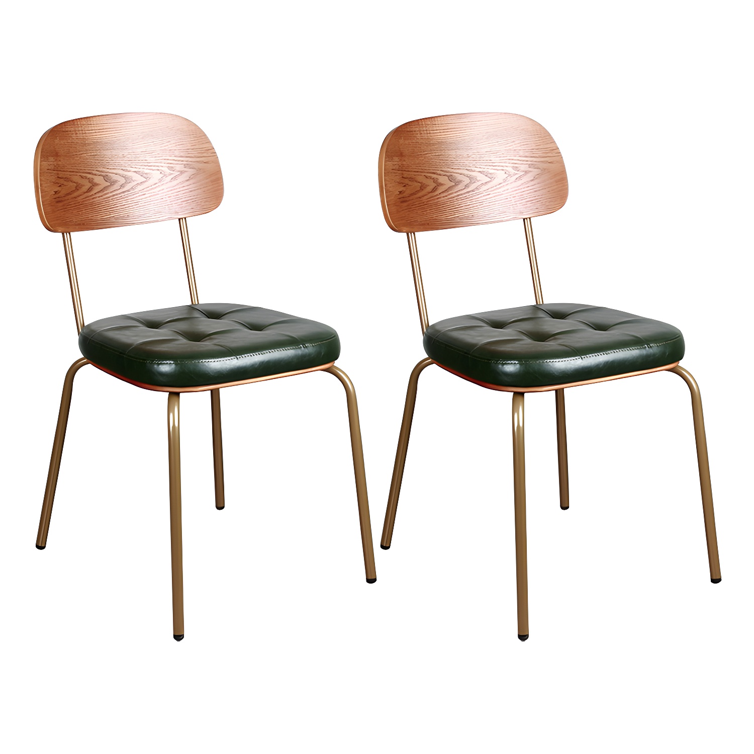 Industrial Leather Dining Chair | Ormau - image 29