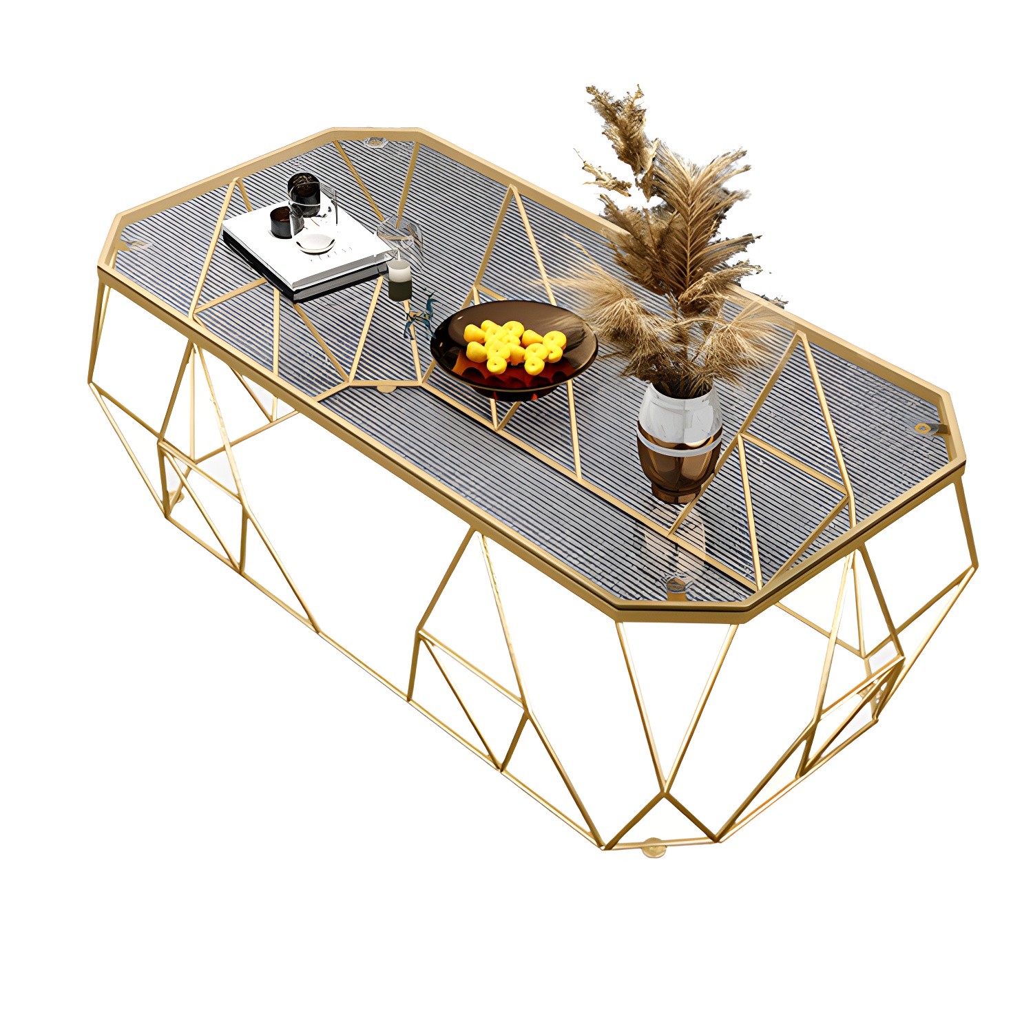 Octagon Glass Coffee Table | Ormau - image 6