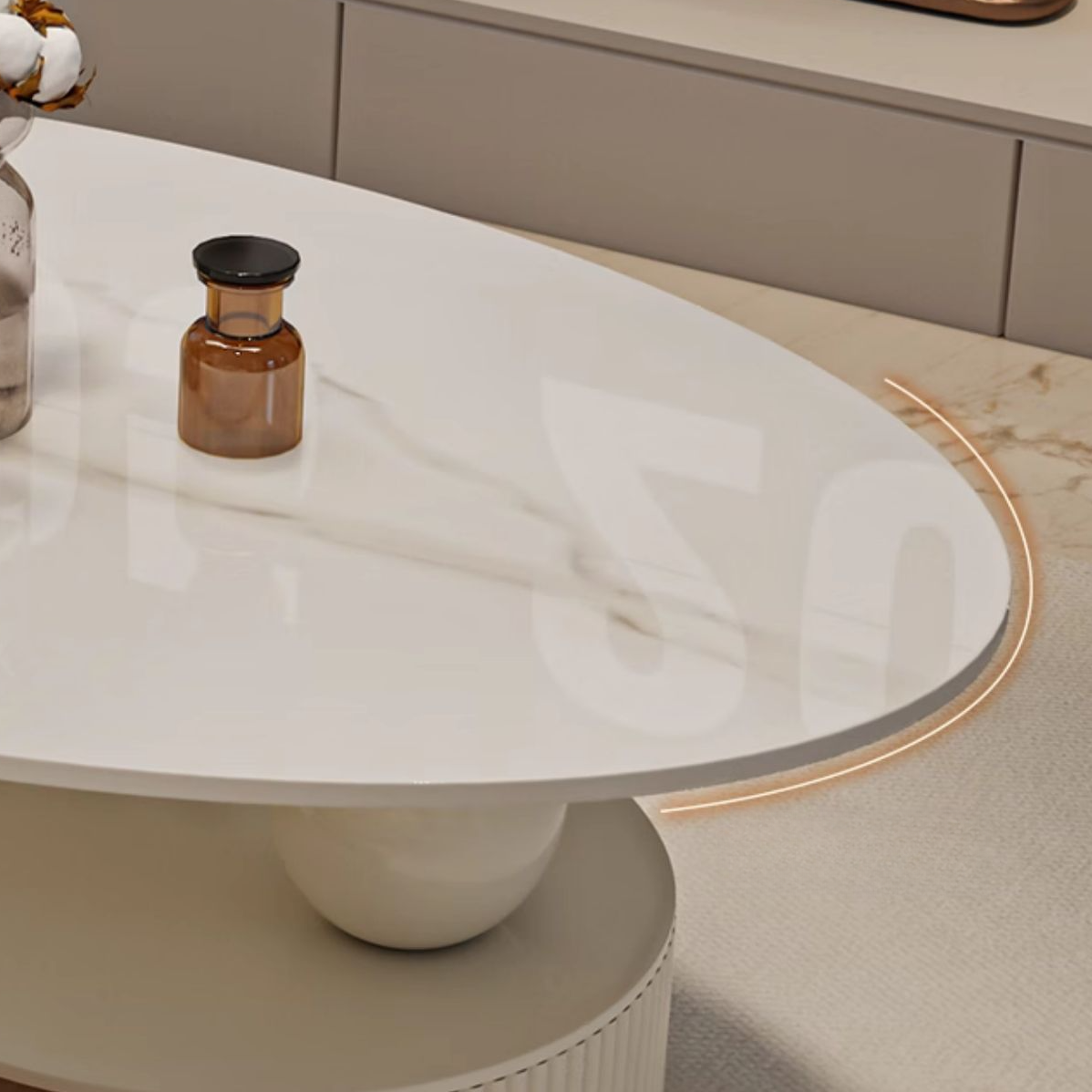 Elliptical Accent Table | Ormau - image 5