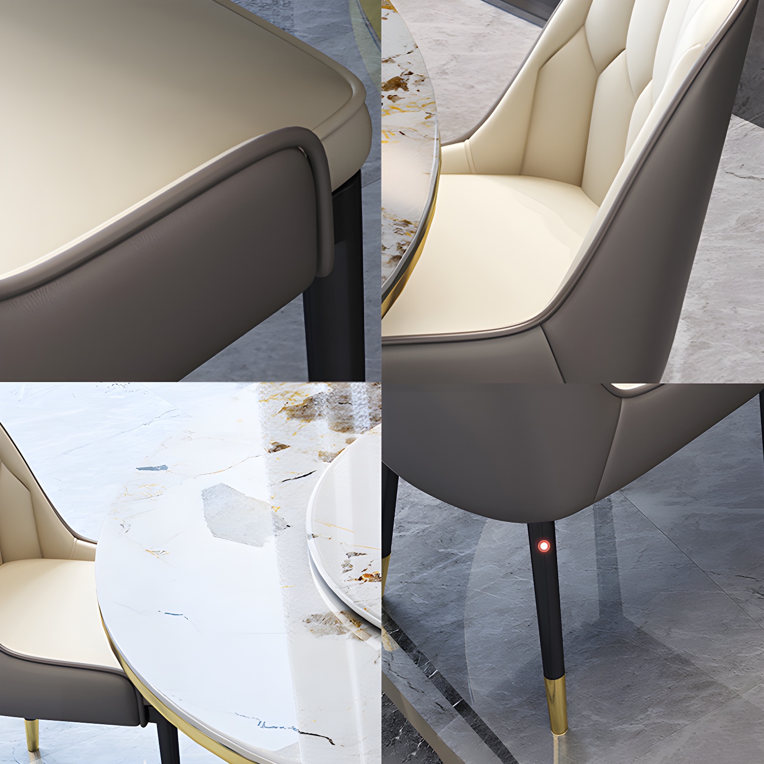 Glam Round Dining Set | Ormau - image 11