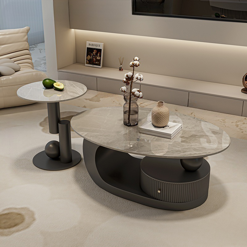 Oval Stone Coffee Table | Ormau - image 29