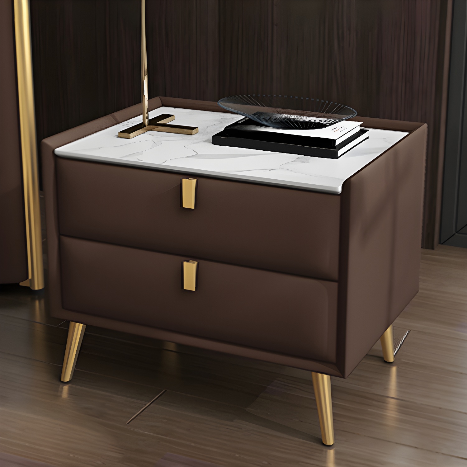 Solid Wood Nightstand | Ormau - image 4