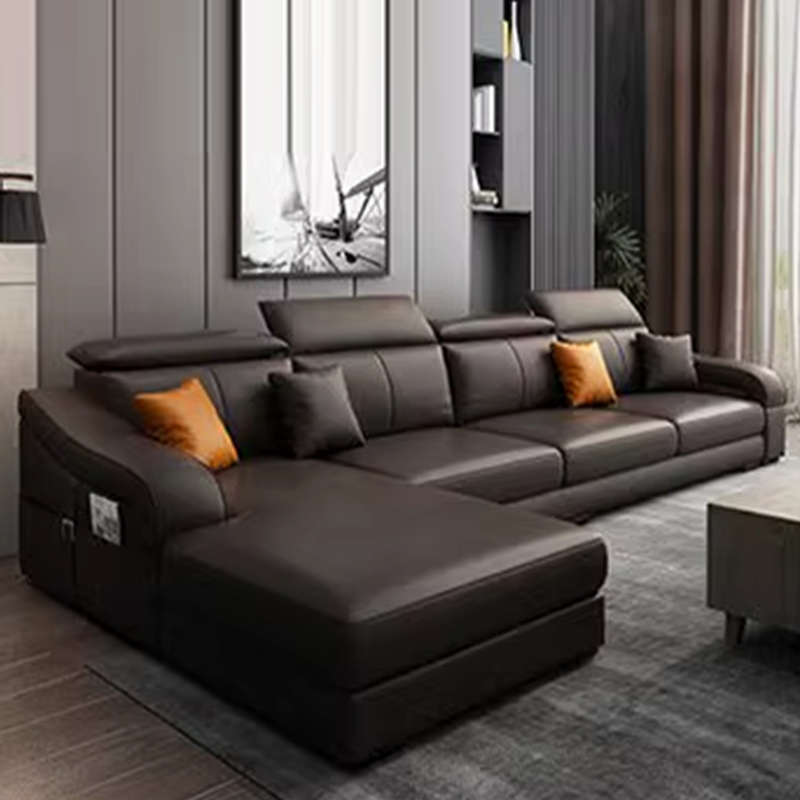 Sloped Arm Sectional Sofa | Ormau - image 2