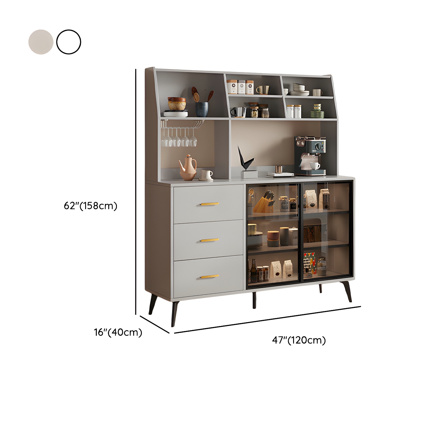 Glass Door Sideboard | Ormau - image 18