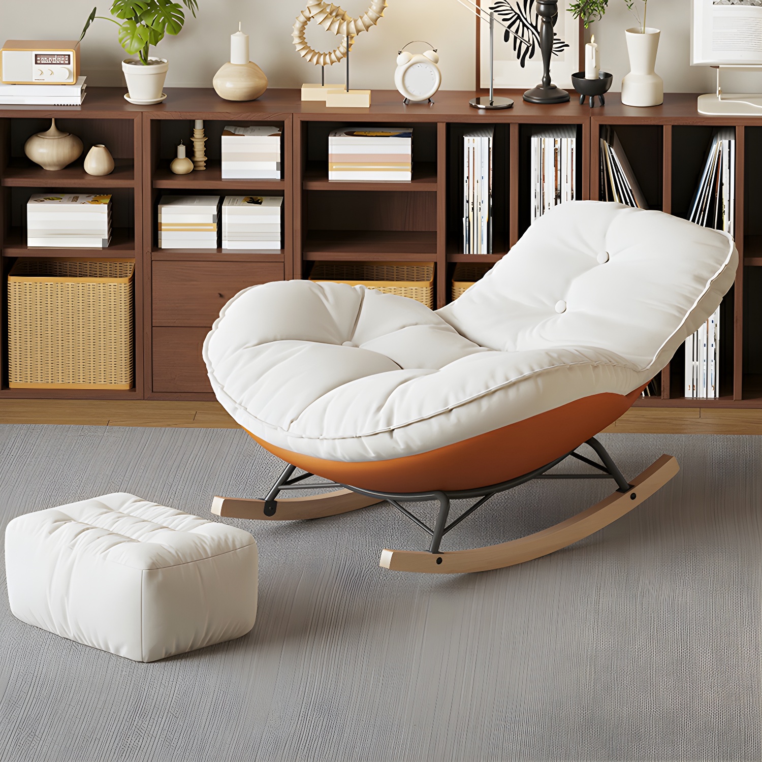 Upholstered Rocking Chair | Ormau - image 22