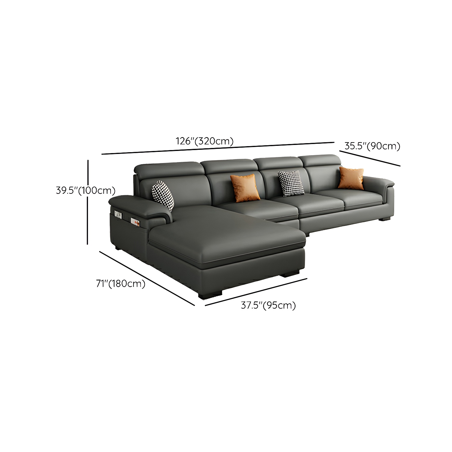 Modern Sectional Sofa | Ormau - image 11
