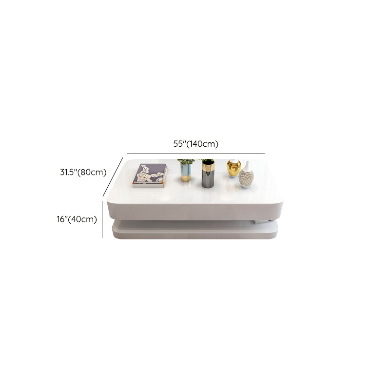Modern White Coffee Table | Ormau - image 21