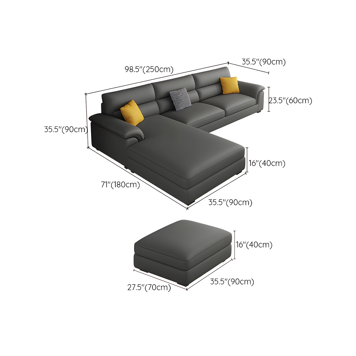 Modern Sectional Sofa | Ormau - image 15