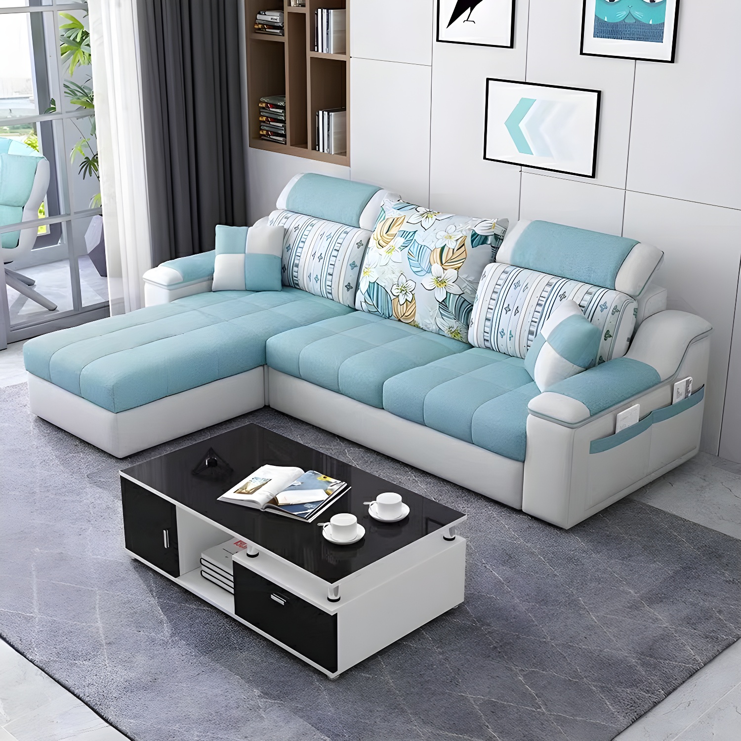 Reversible L-Shape Sectional Sofa | Ormau - image 10