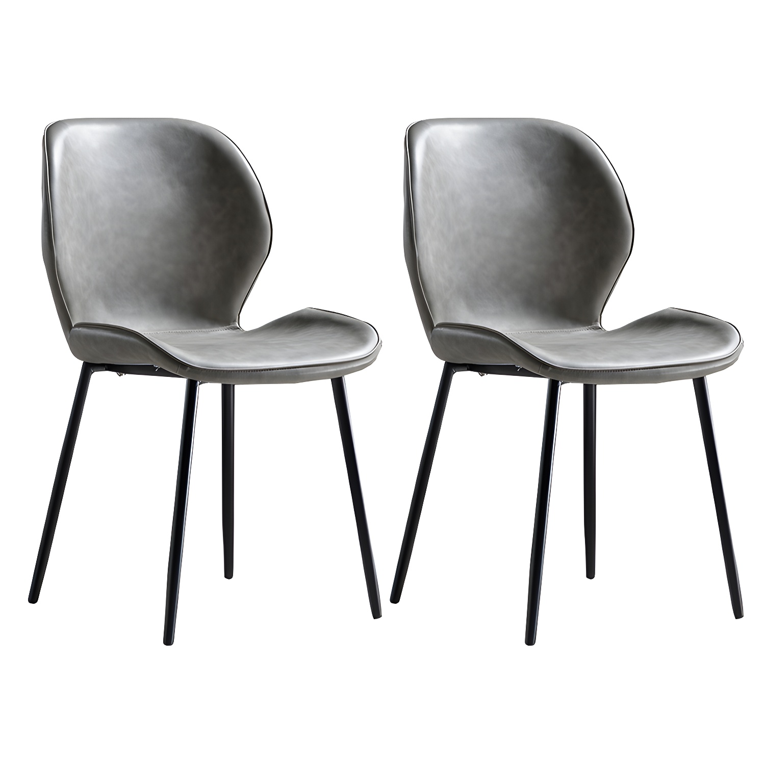 Wingback Leather Dining Chair | Ormau - image 7