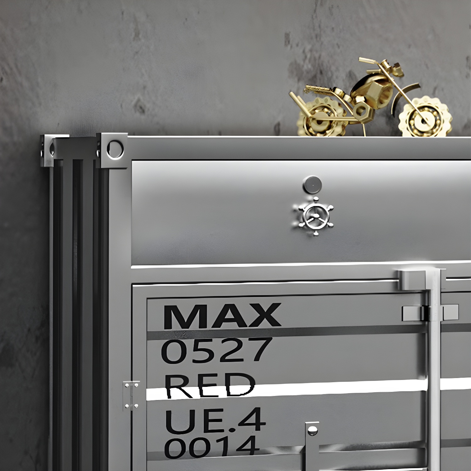 Industrial Silver Sideboard | Ormau - image 8