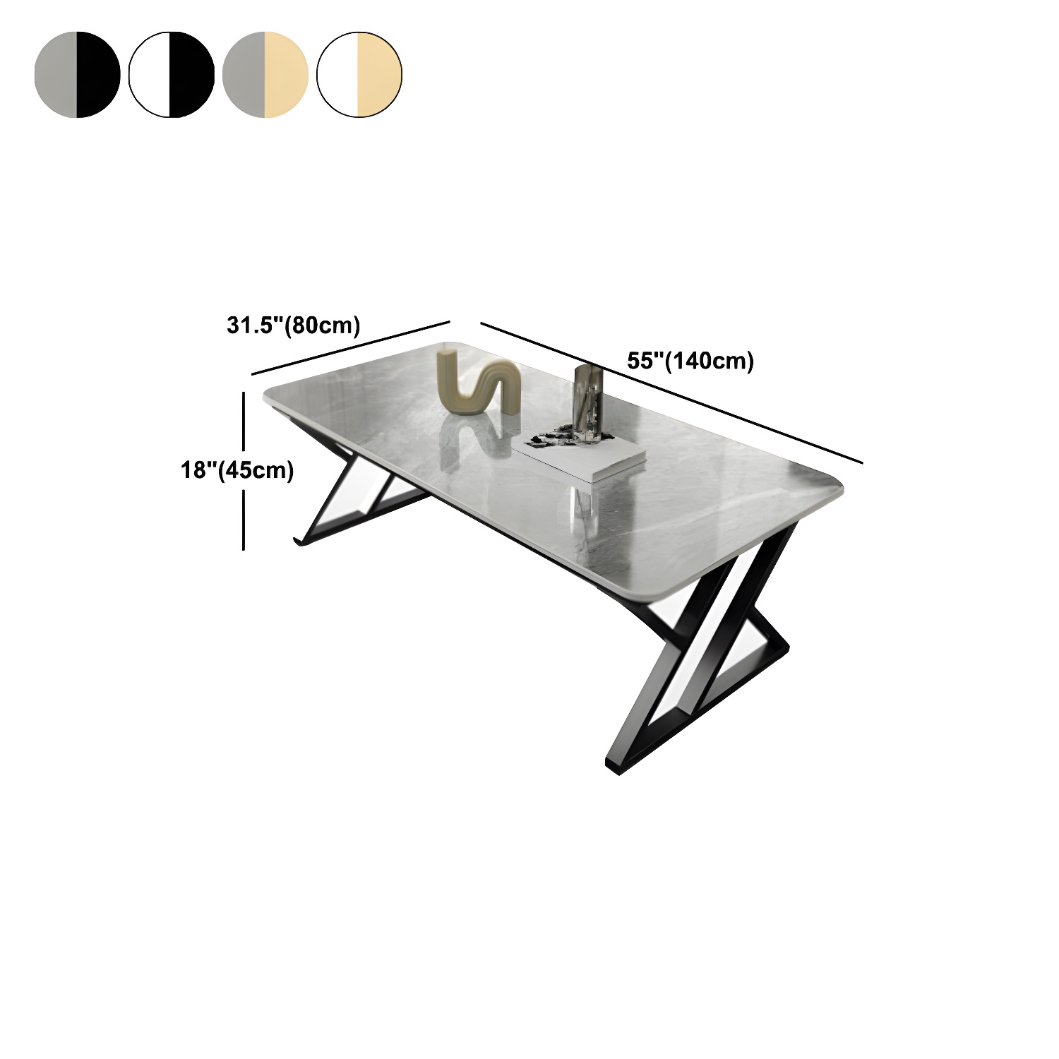 Stone & Iron Coffee Table | Ormau - image 10