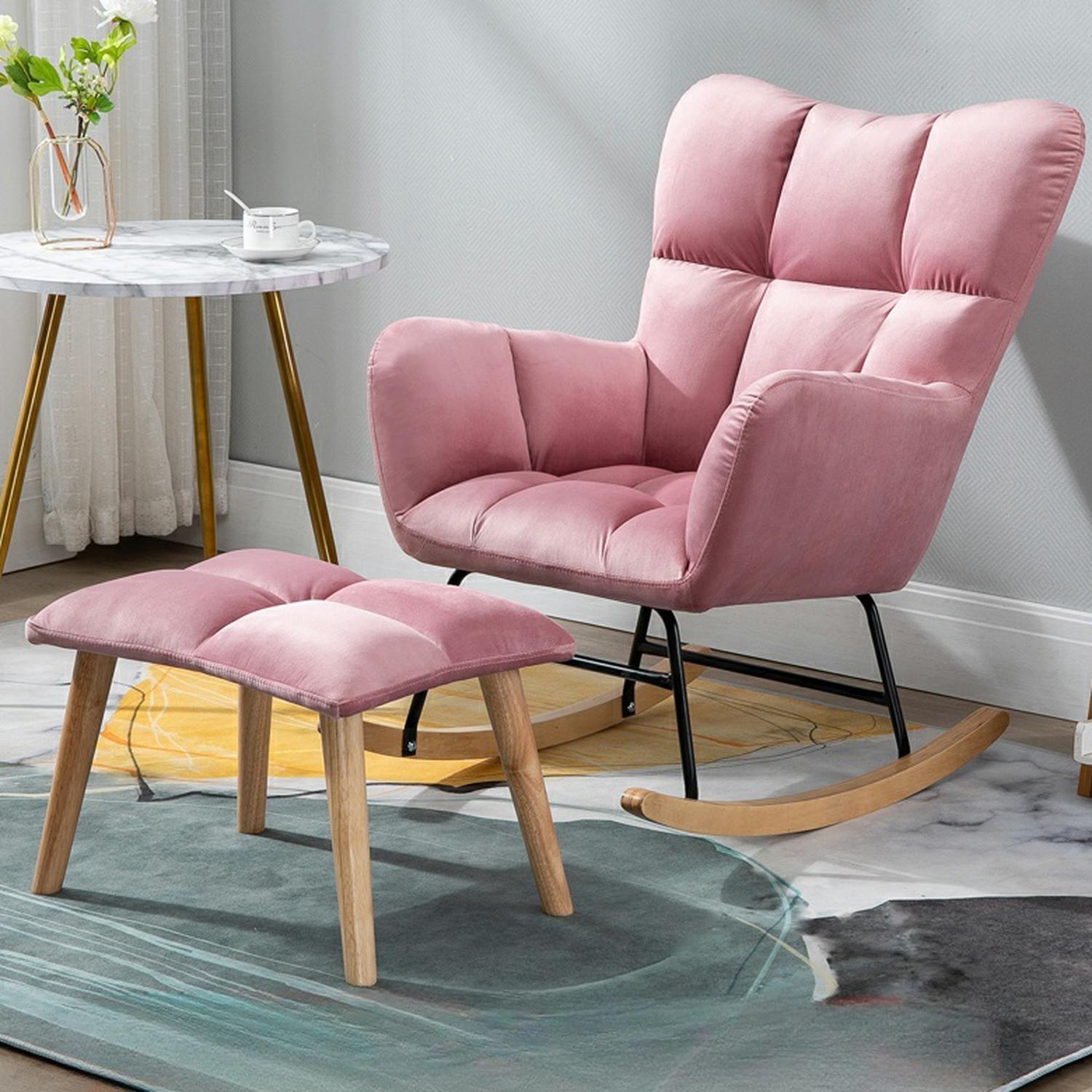 Tufted Rocking Chair | Ormau - image 23