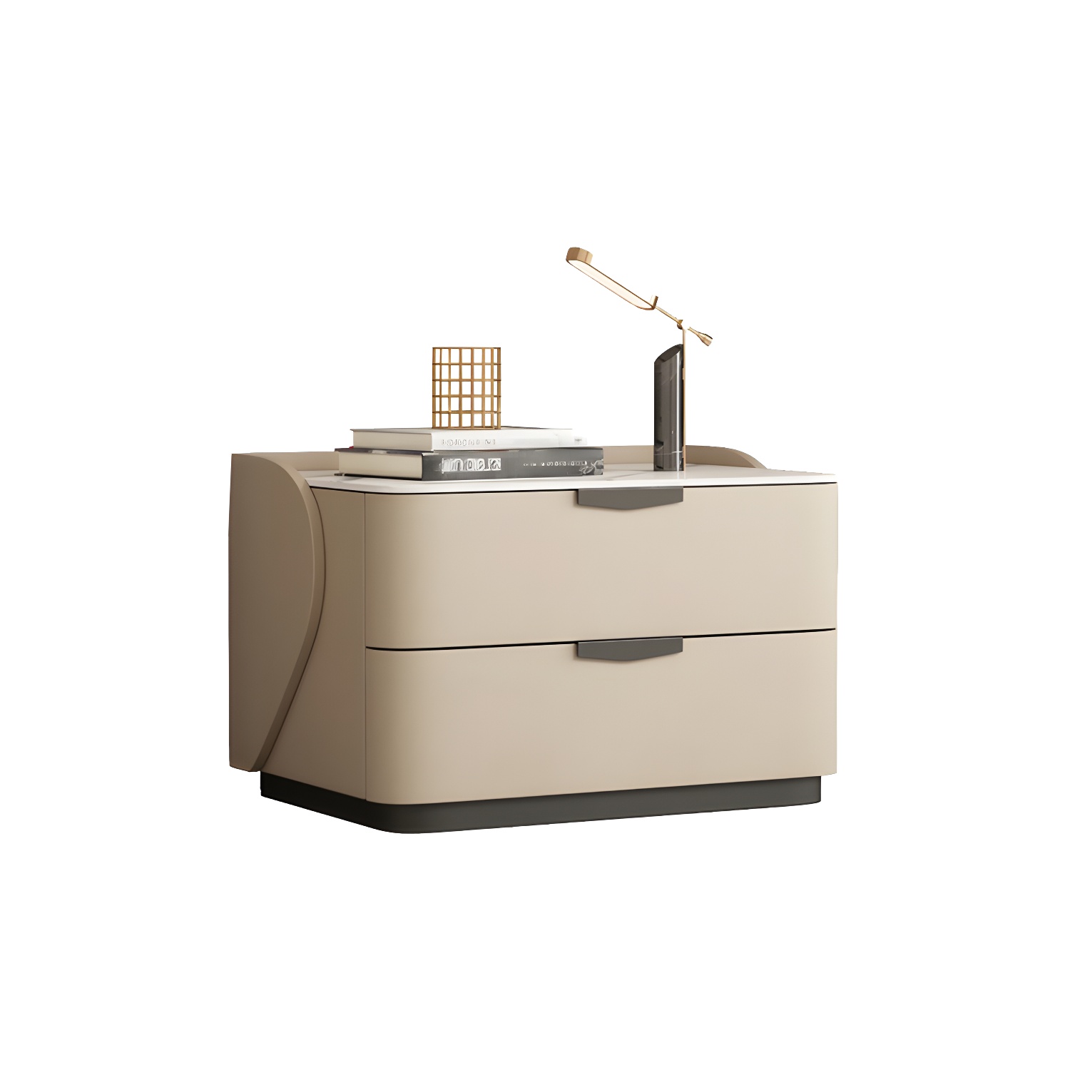 Modern Nightstand with Drawers | Ormau - image 10