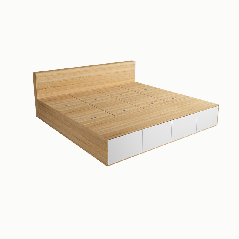 Natural Modern Bed with Storage | Ormau - image 15
