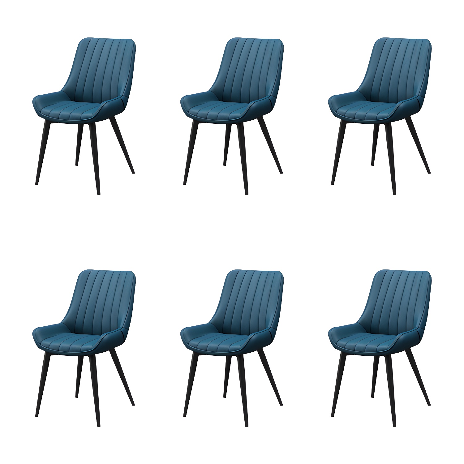 Faux Leather Dining Side Chair | Ormau - image 39