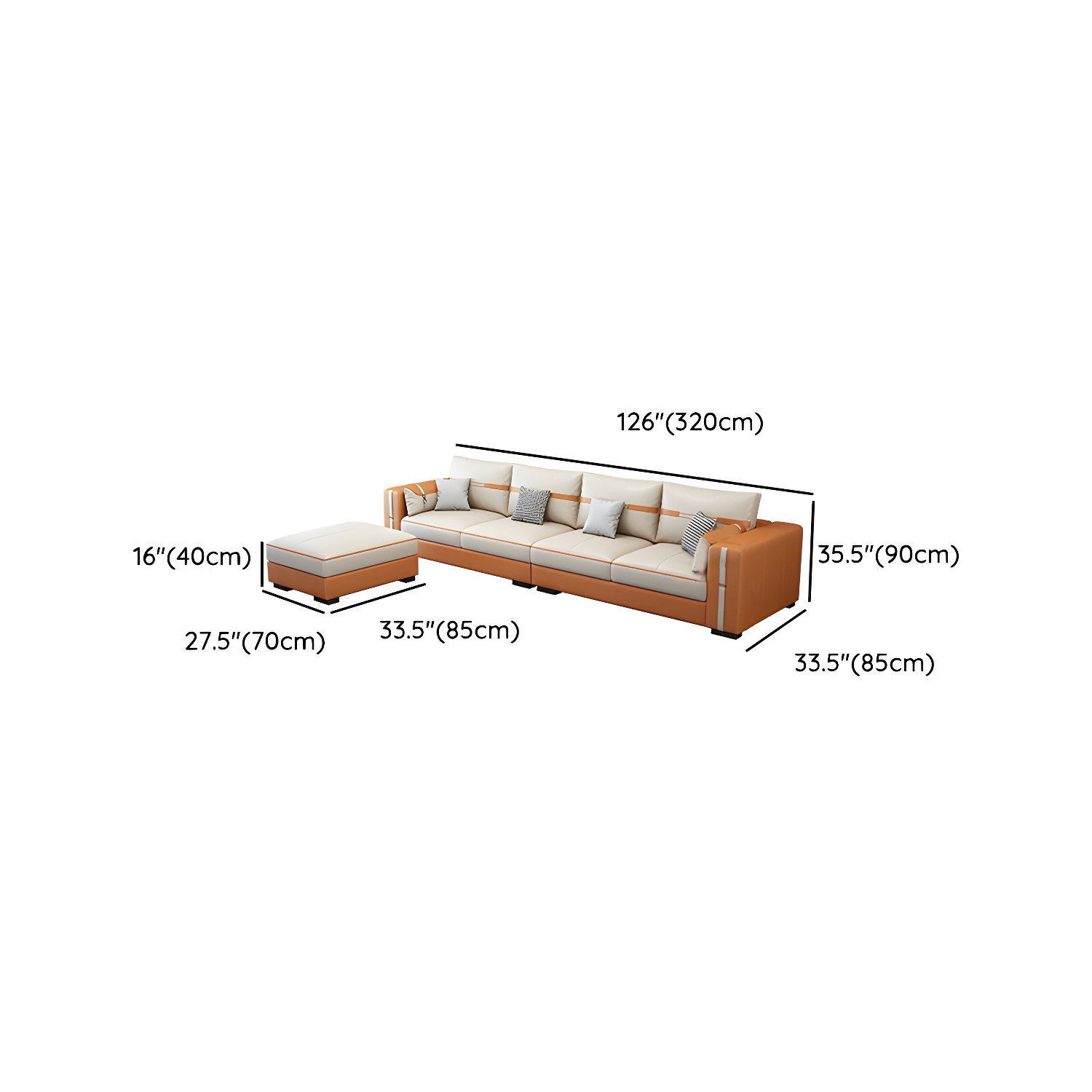 Scandinavian Sectional Sofa | Ormau - image 18