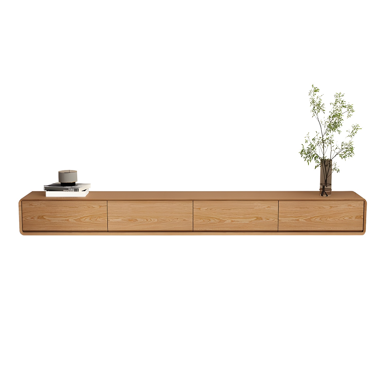 Wood Media Console | Ormau - image 31