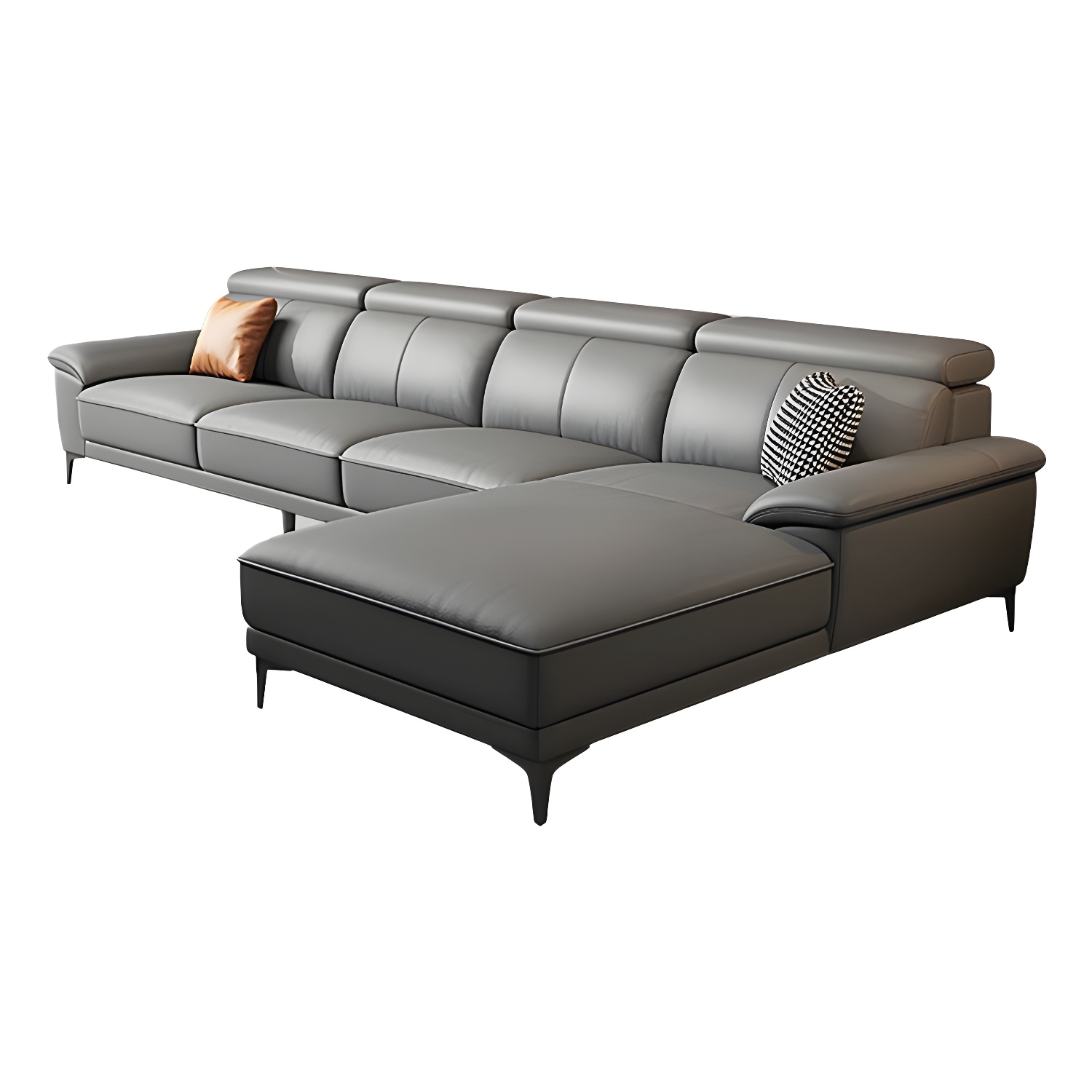 Leather Sectional Sofa | Ormau - image 20