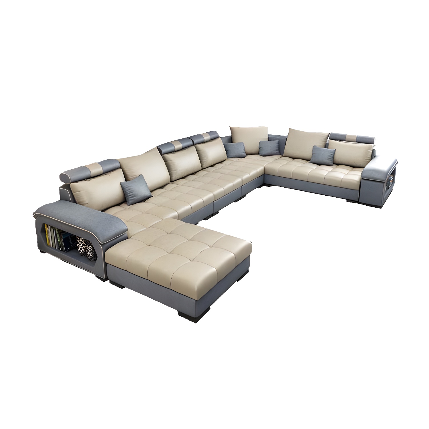 Modern U-Shape Sectional | Ormau - image 6