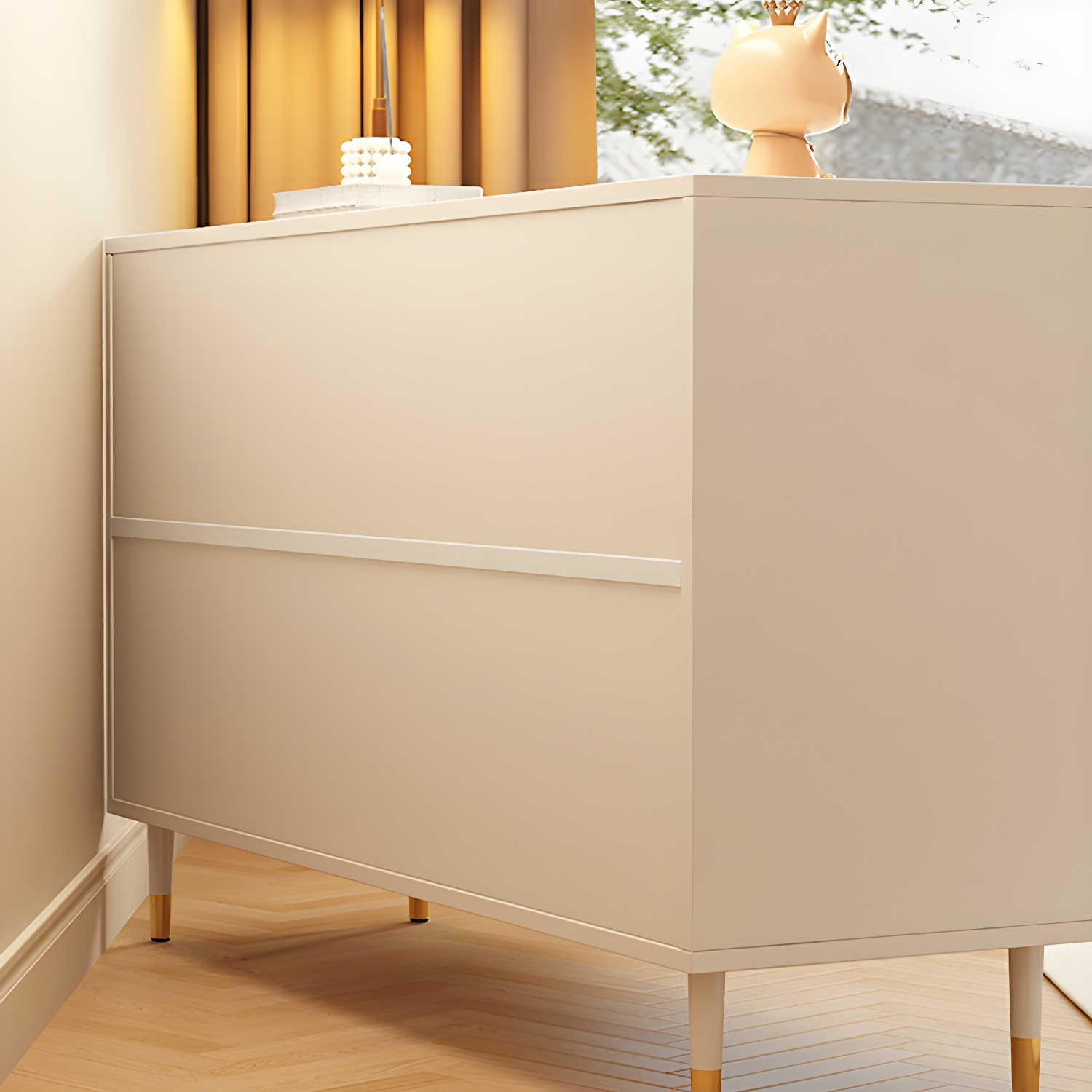 Modern White Dresser | Ormau - image 9